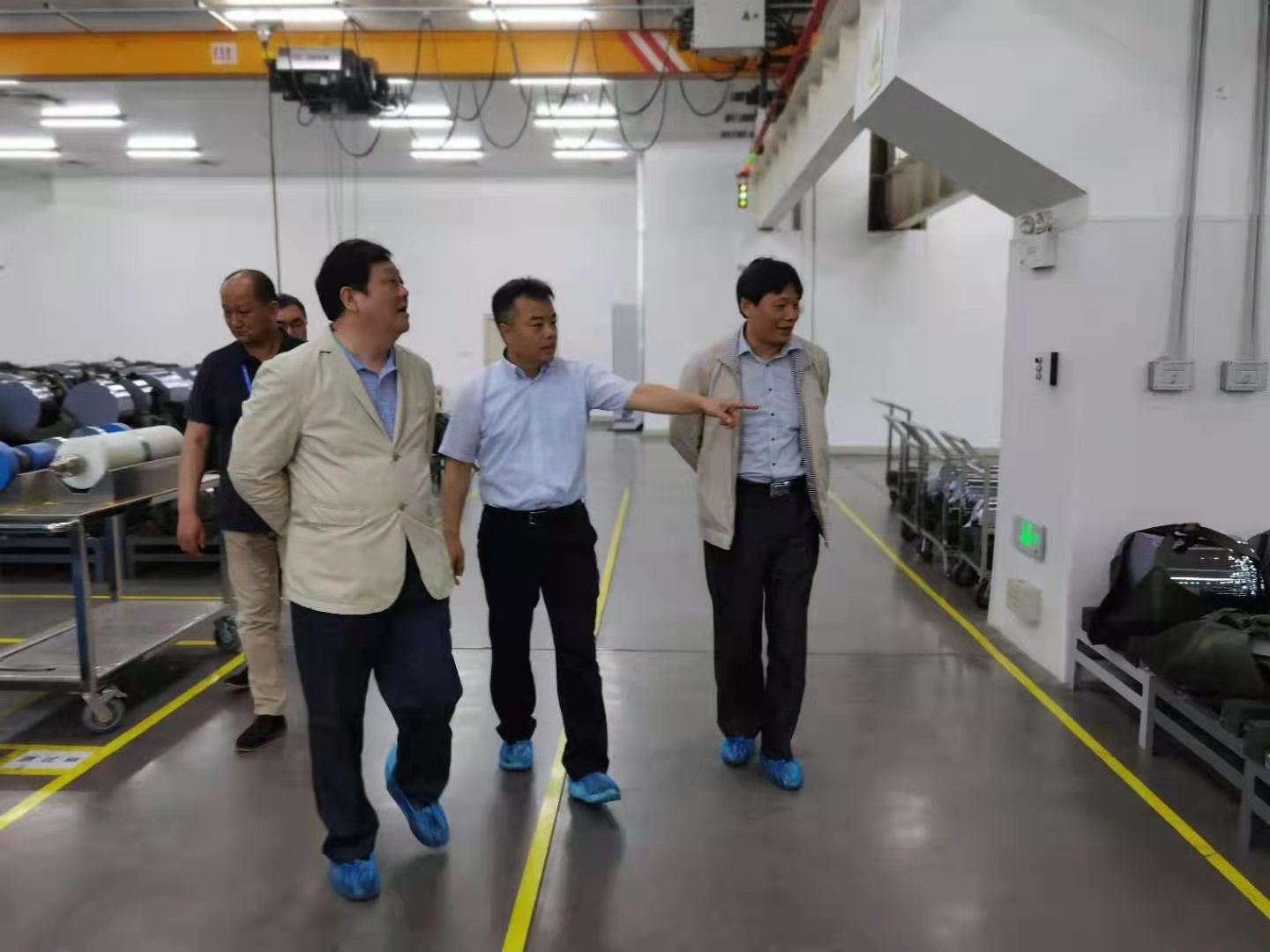 完美网页版集团纪委书记曹泊宇赴山东产业基地调研