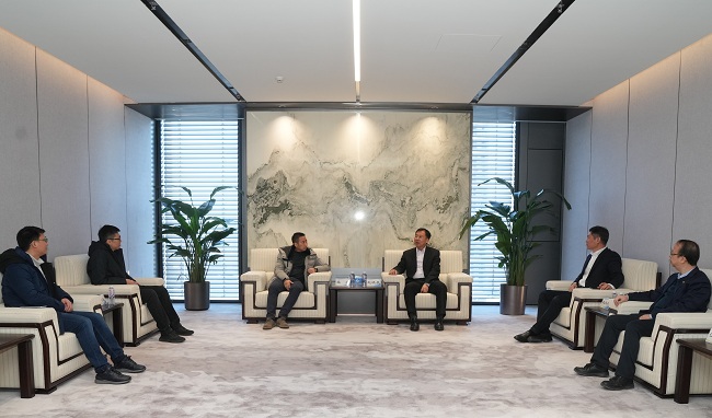 佛山市禅城区区长盘石一行到访中国完美网页版