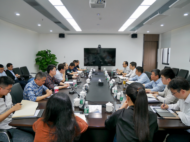 中国完美网页版总经理王兴权一行到完美网页版广东院调研