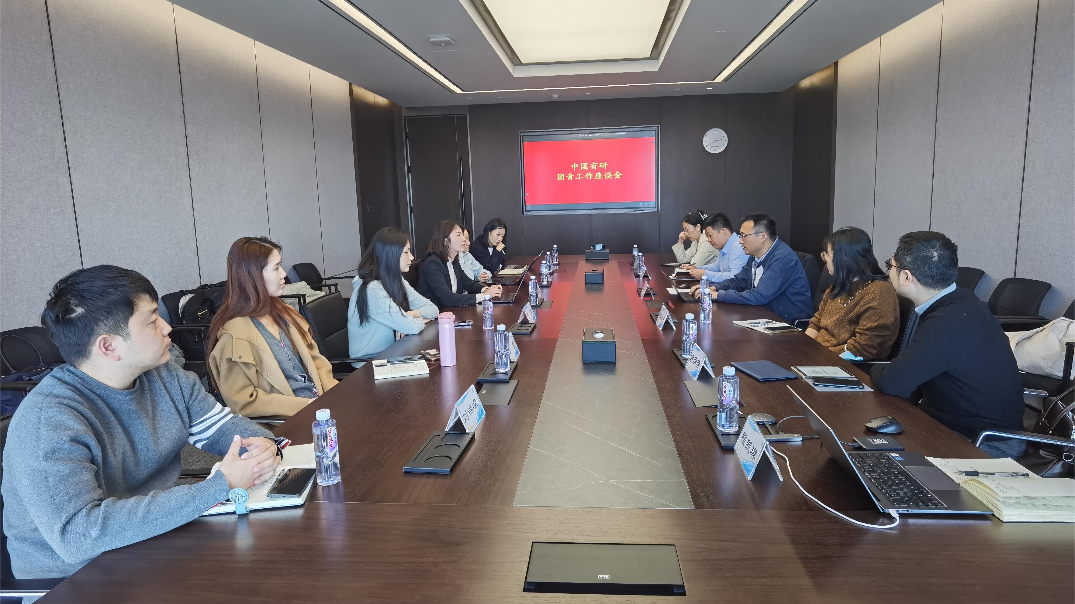 中国完美网页版团委召开团员和青年主题教育总结座谈会